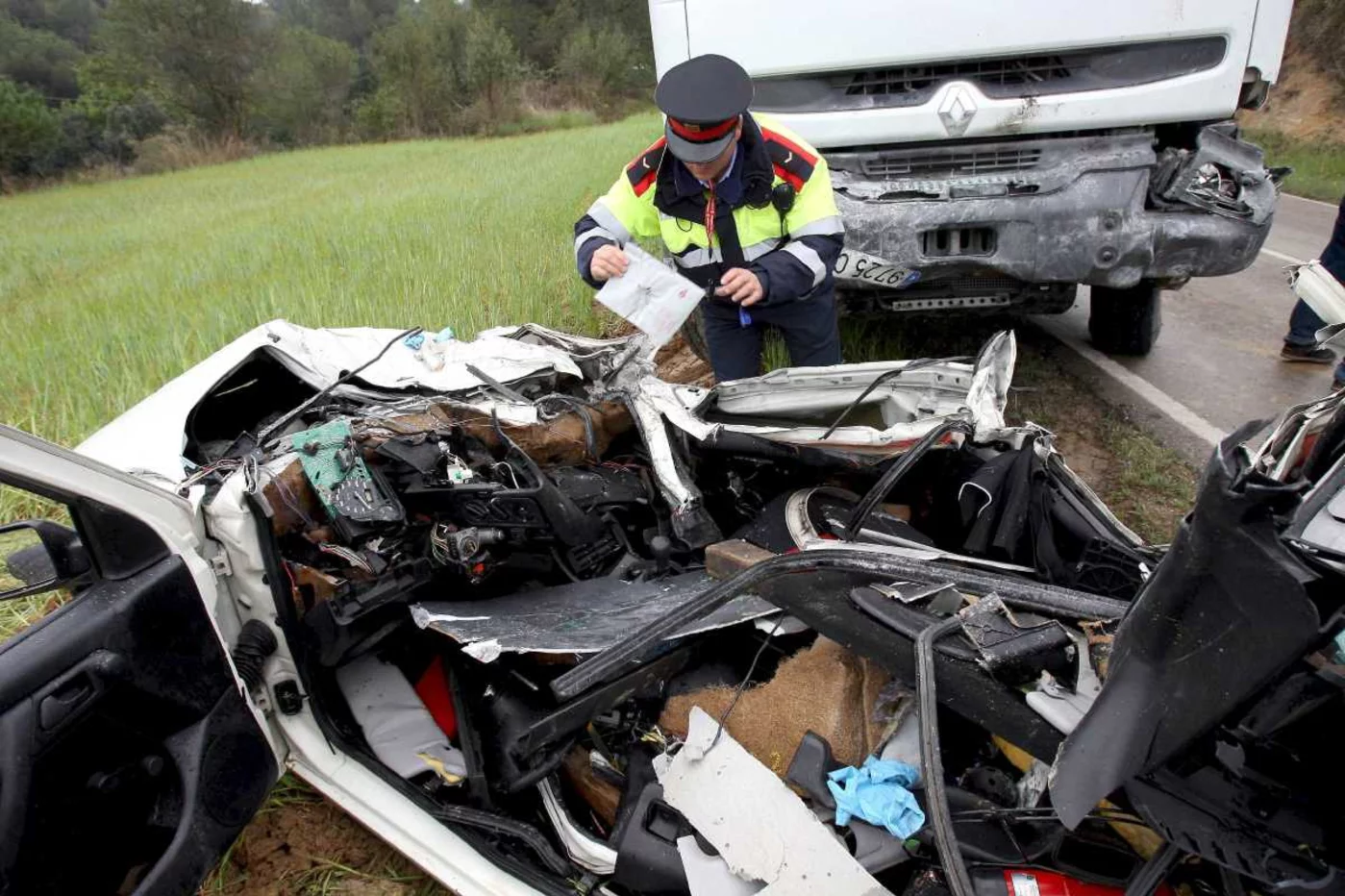 España suma 599 fallecidos en accidentes de tráfico solo en lo que va de 2023. Foto: DM.