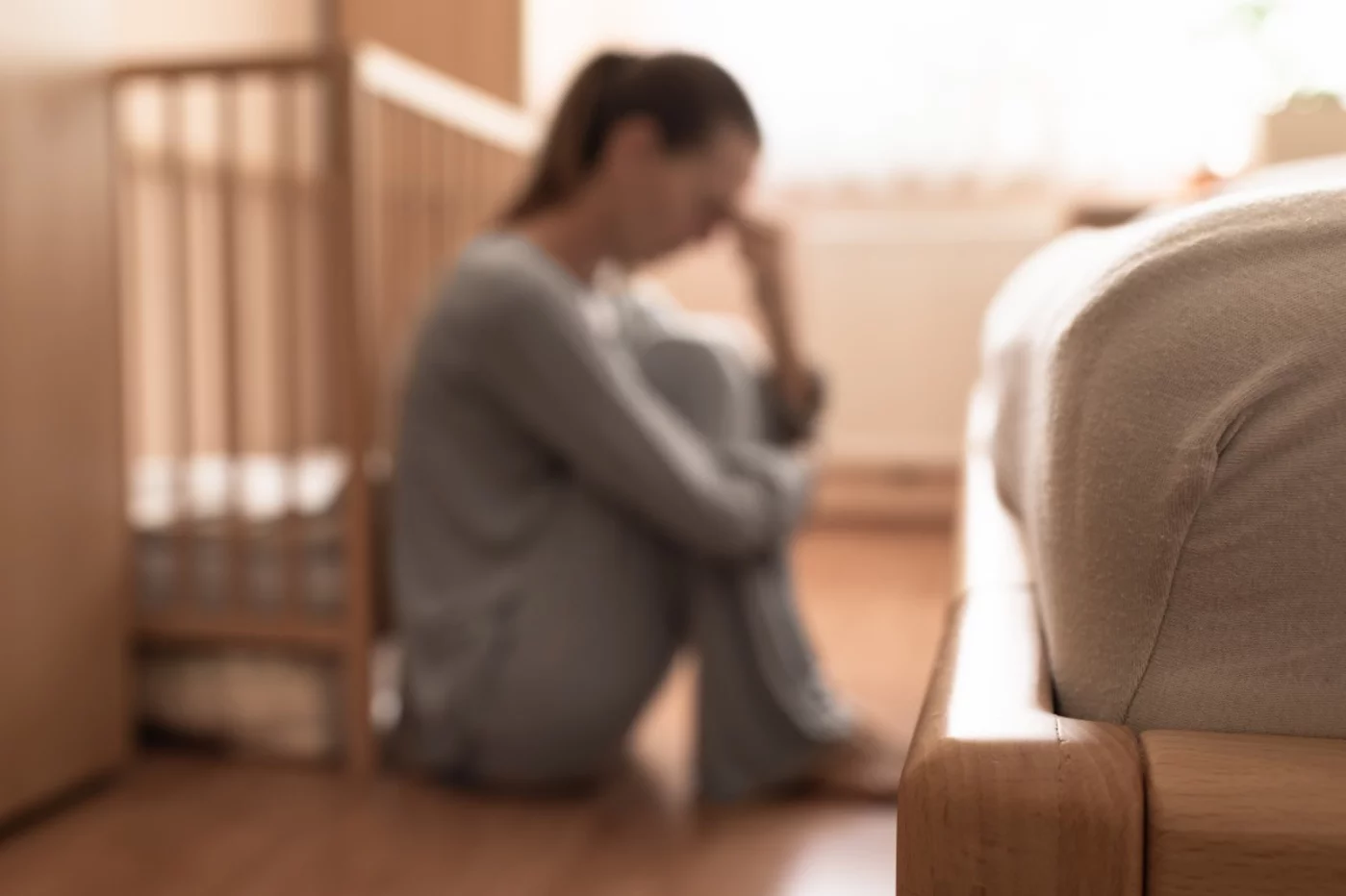 In postpartum depression, women experience sadness, guilt, worthlessness, and even, in severe cases, thoughts of harming themselves or their baby. Photo: DM In postpartum depression, women experience sadness, guilt, worthlessness, and even, in severe cases, thoughts of harming themselves or their baby.