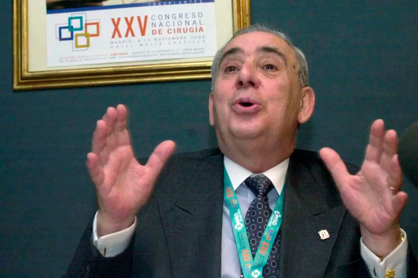 José Luis Balibrea, expresidente de la Asociación Española de Cirujanos (AEC), en una foto de archivo de 2004. Foto: DM.