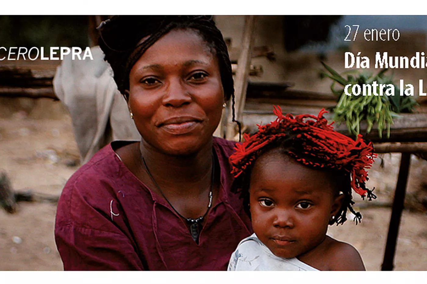 Imagen de la portada del dossier de la Fundación Fontilles con motivo del Día Mundial contra la Lepra.