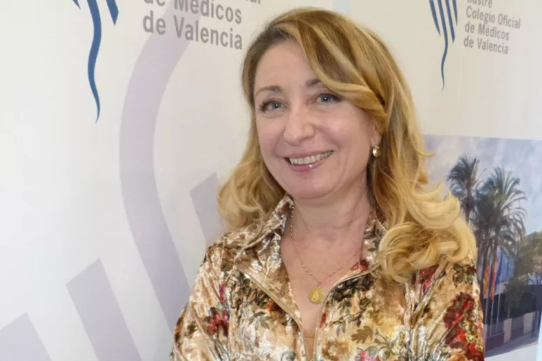 La presidenta del Colegio de Médicos de Valencia, Mercedes Hurtado. FOTO: DM