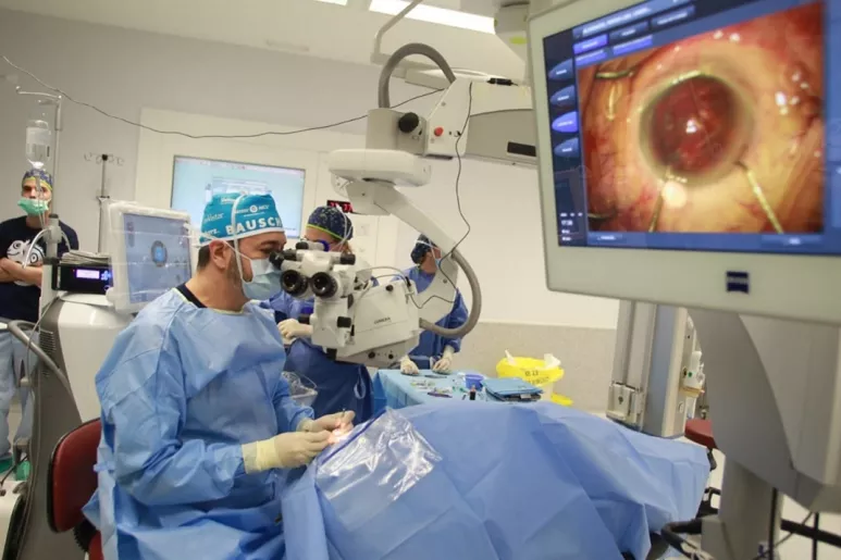 Quirófano de cirugía ocular