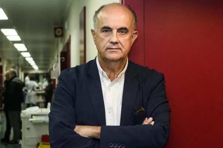 Antonio Zapatero, director del hospital de campaña de IFEMA.