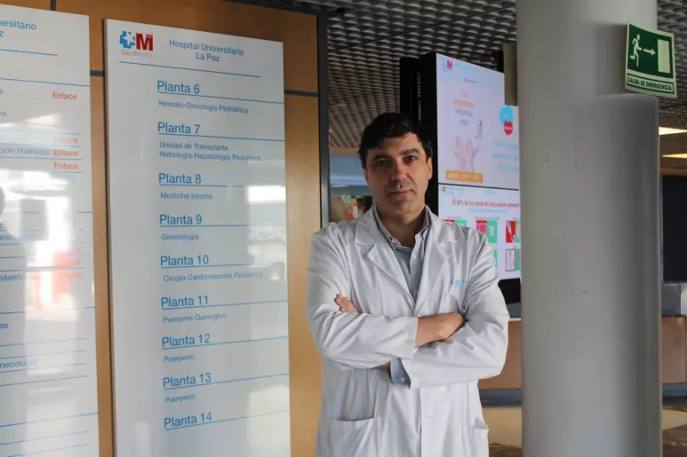 Pedro Herranz, jefe del Servicio de Dermatología del Hospital La Paz, de Madrid. 