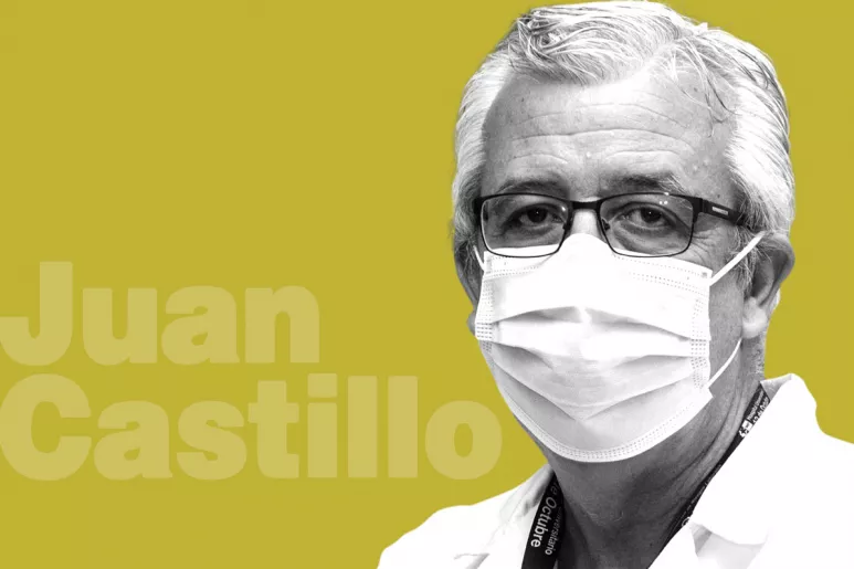 Juan Castillo, jefe del Servicio de Rehabilitación del Hospital 12 de Octubre, de Madrid. FOTOS: Luis Camacho. 