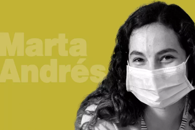 Marta Andrés,  R1 de Familia en el Hospital de Fuenlabrada (Madrid). 