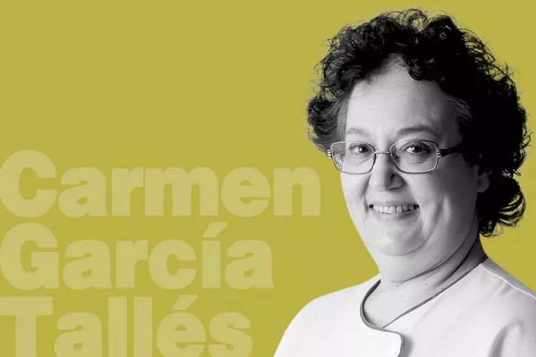 Carmen García Tallés, , enfermera de Cuidados Críticos en la Fundación Hospital Alcorcón, en Alcorcón (Madrid) (Foto: José Luis Pindado)