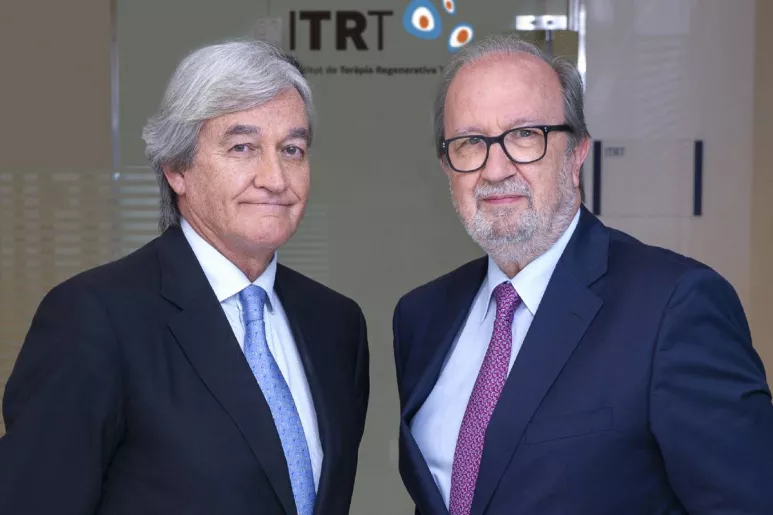 Robert Soler, director médico de ITRT y Lluís Orozco, director científico de ITRT.