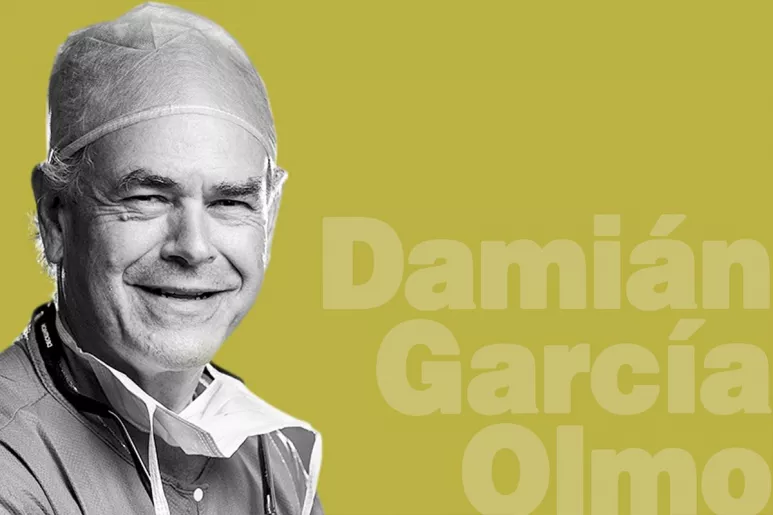 Damián García-Olmo, jefe del Departamento de Cirugía de la Fundación Jiménez Díaz, de Madrid. FOTO: DM. 
