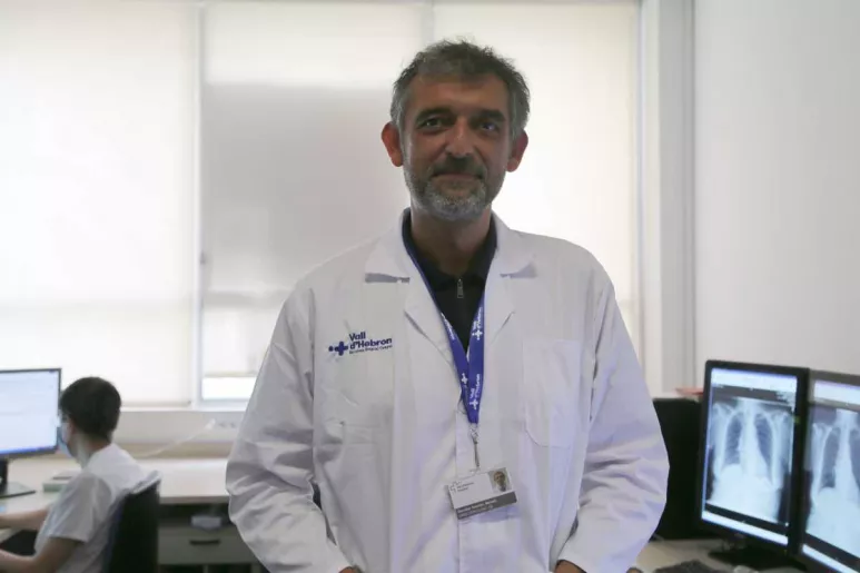 Manuel Escobar, director clínico del Servicio de Diagnóstico por la Imagen del Vall d'Hebrón. Foto: Hospital Vall d'Hebron