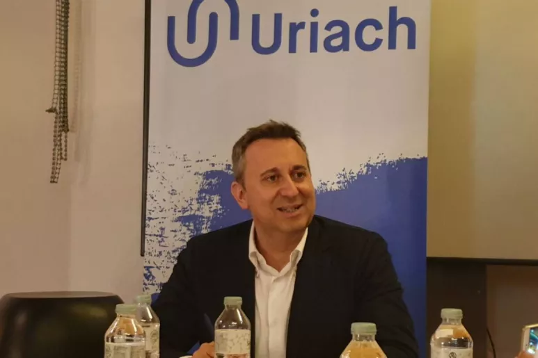 Oriol Segarra, consejero delegado de Uriach, en una foto de archivo.