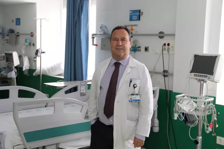 José Antonio Egido, responsable de la veterana Unidad de Ictus del Hospital Clínico de Madrid. FOTO: HCSC. 