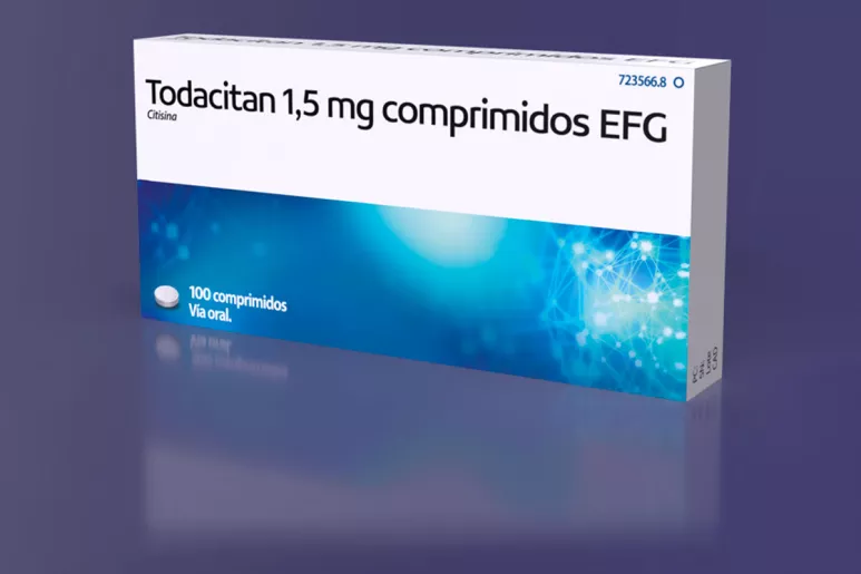 'Todacitan', el nuevo fármaco para cesación tabáquica del laboratorio polaco Aflofarm.