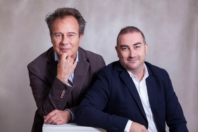 Manuel Macanás Wandser (CCO) y Raúl Garrido Medina (CEO), creadores de Scopios,