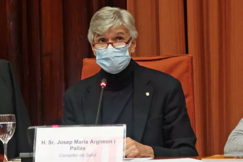 Josep Maria Argimon, actual consejero de Salud, era gerente del ICS cuando se produjeron los hechos investigados por Antifraude.
