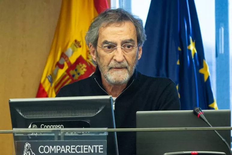 Declaraciones de Joan Ramon Laporte en la Comisión de Sanidad (FOTO: Congeso)