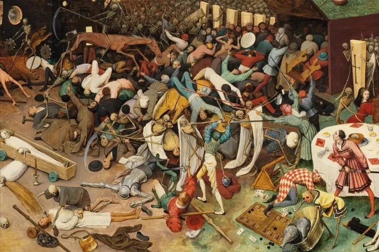La peste bubónica asoló Londres en 1665-1666.
