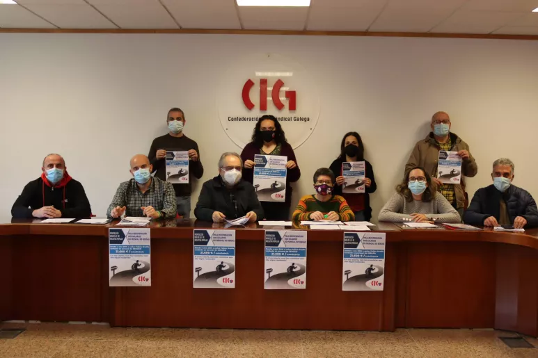 El sindicato CIG empieza una campaña para reactivar los acuerdos retributivos del Sergas suspendidos en 2010