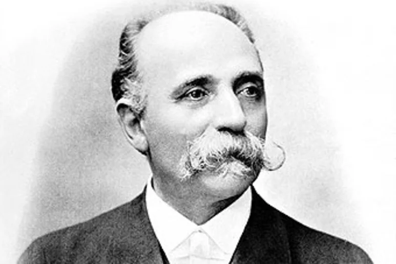 Retrato del médico y citólogo italiano Camillo Golgi (1843-1926).