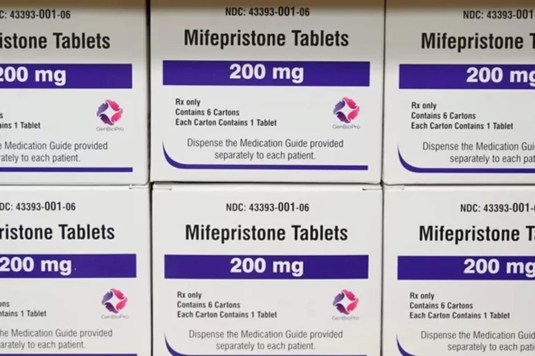 Presentación de la píldora abortiva mifepristona en el mercado de Estados Unidos. FOTO: DM