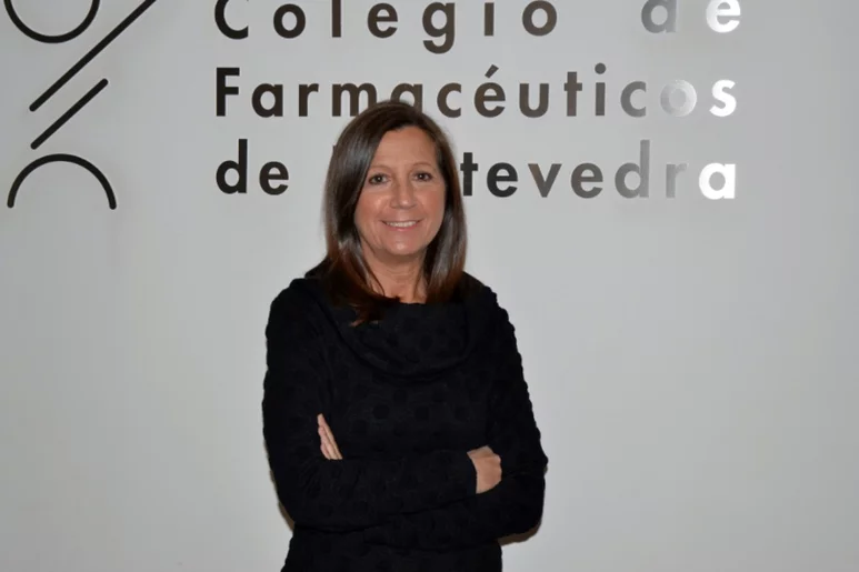 Alba Soutelo, presidenta del COF de Pontevedra.