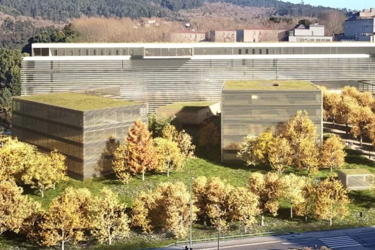 Anteproyecto ganador de UTE Oikos Estudio en el concurso del Colegio Oficial de Arquitectos de Galicia. Foto: COAG.