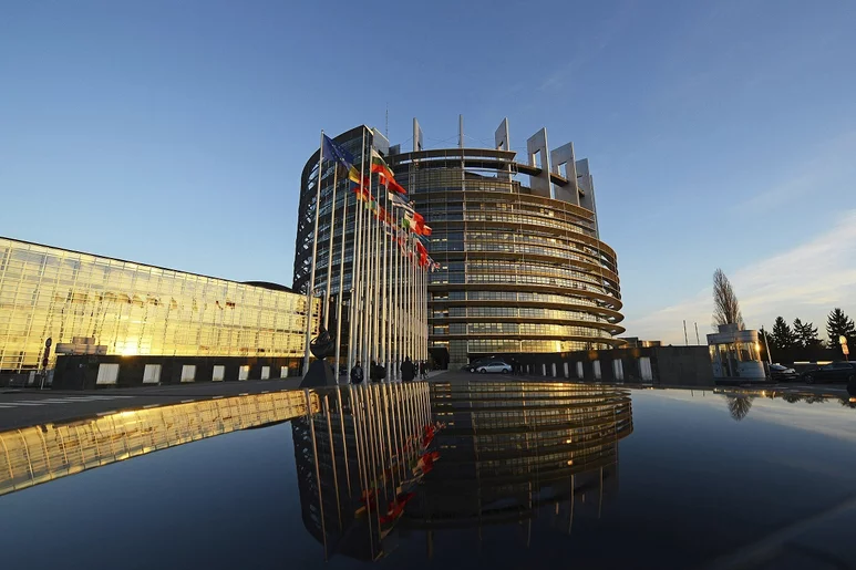 Sede del Parlamento Europeo en Estrasburgo. 