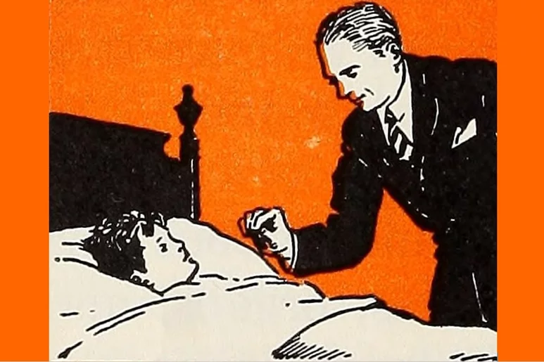 Visita del médico, ilustración del libro Richer Ways of Living (1937).