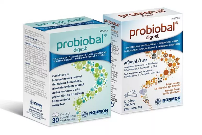'Probiobal Digest Infantil' y 'Probiobal Digest', los nuevos lanzamientos de Normon, para cuidar la mucosa digestiva.